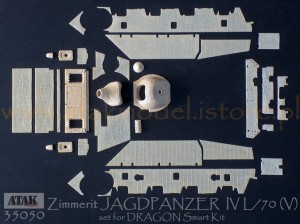 35050 ZIMMERIT JAGDPANZER IV L/70