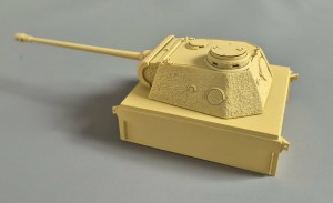 335A56 Pantherturm I with Panther D turret and Zimmerit